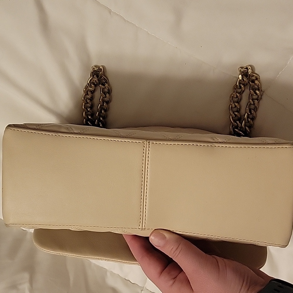 Kate Spade Cream Quilted Shoulder Bag - Picture 4 of 5